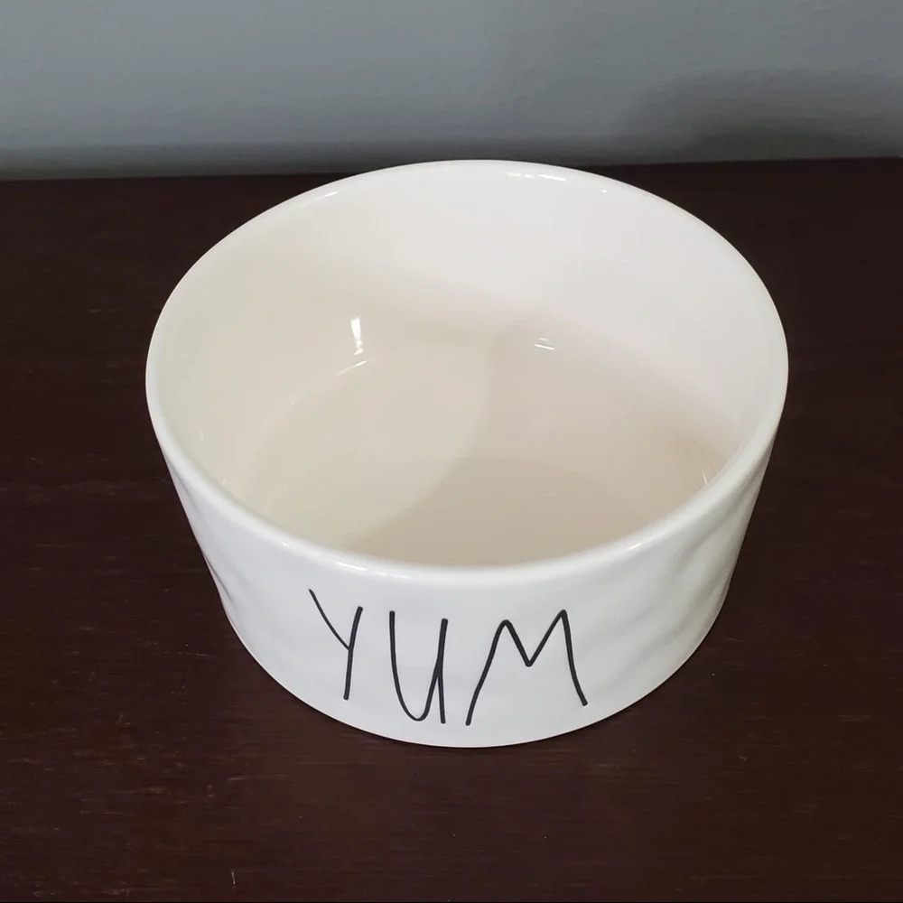 Rae Dunn Yum Dog Bowl